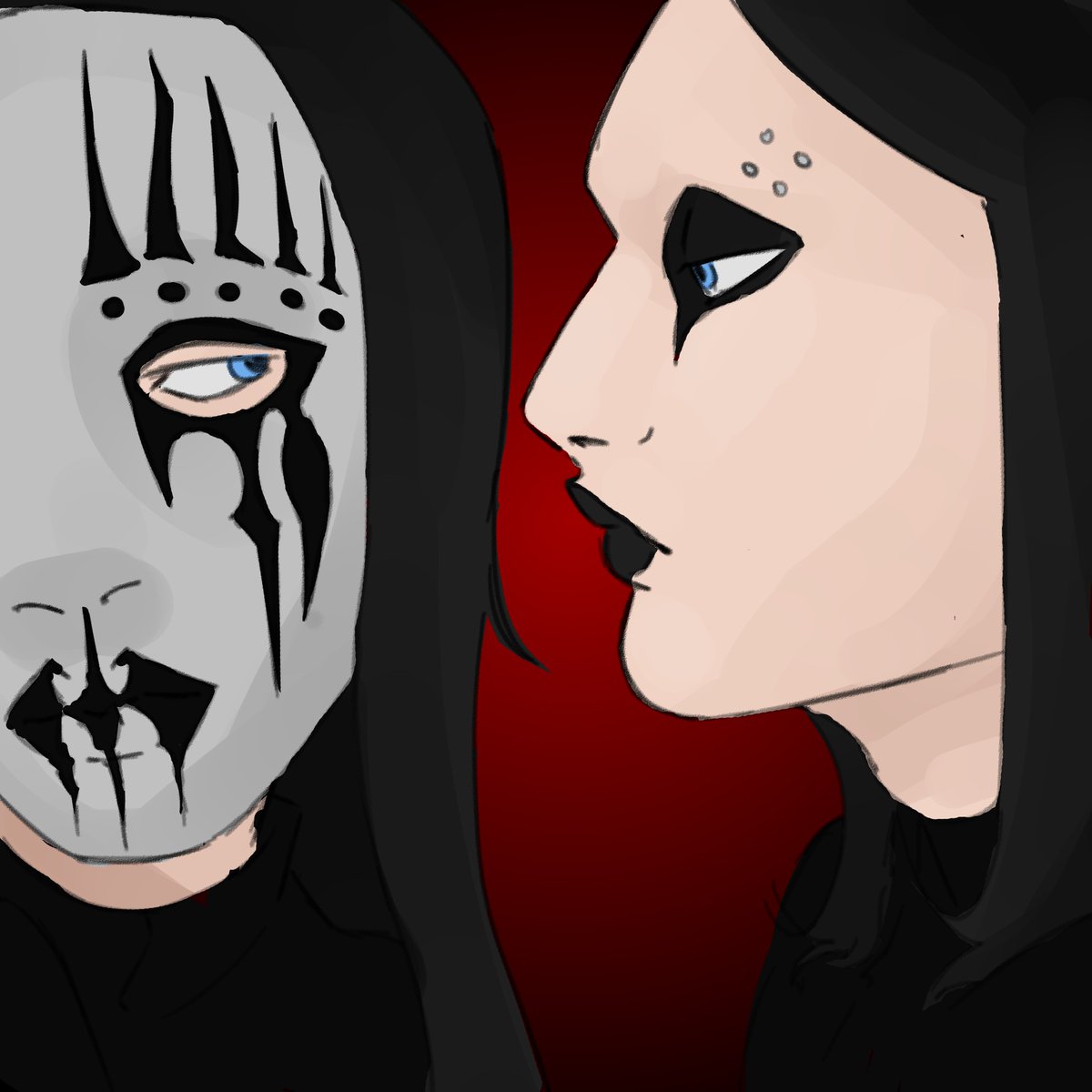 since I cant get slipknot and murderdolls out of my head, yall get a lil #joeyjordison something