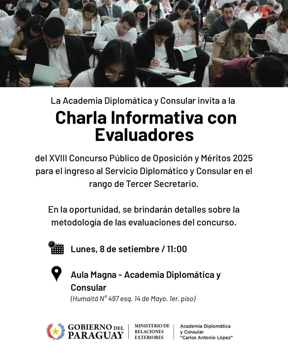 Academia Diplomática y Consular del Paraguay tweet media