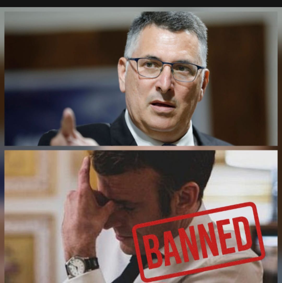 MOSSADil's tweet photo. 🚨BREAKING: ISRAEL BANS MACRON

Foreign Minister Saar @gidonsaar announced today that French President Emmanuel Macron will be barred from entering Israel until he halts his anti-Israel actions.

Israel signals it won’t tolerate foreign leaders undermining its sovereignty.
