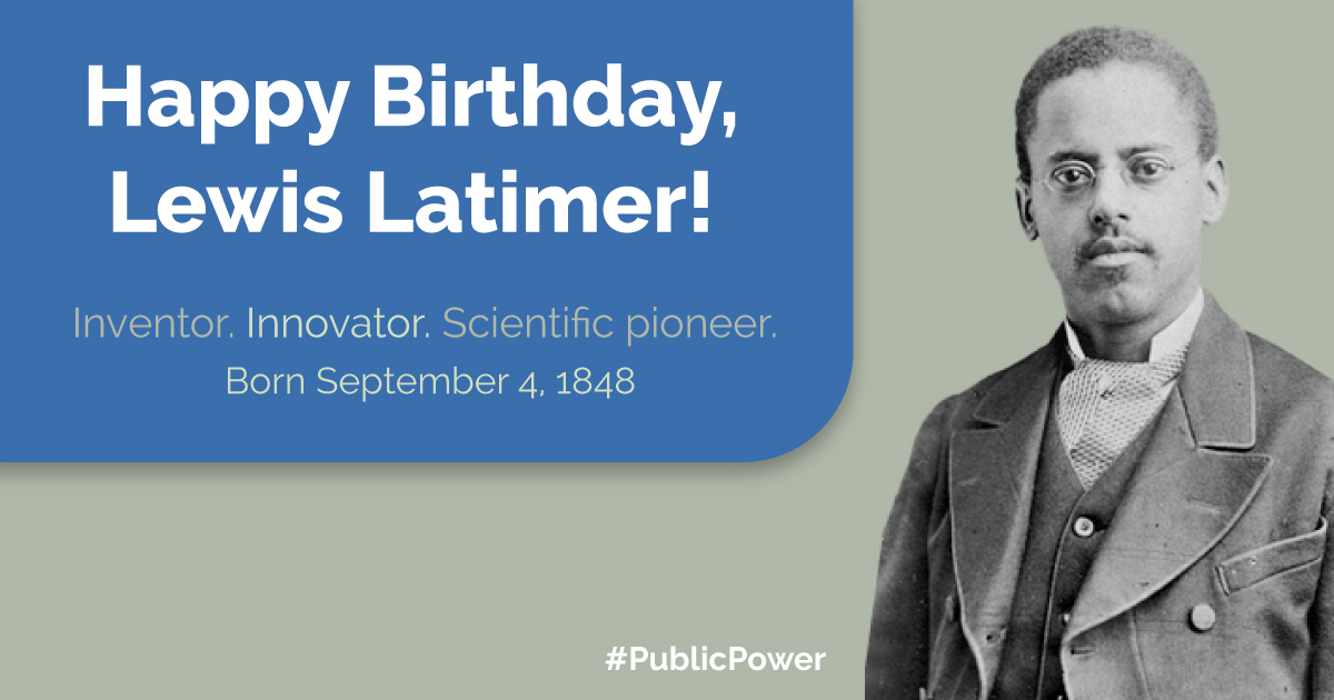 MRESnews's tweet photo. 🎉 Celebrating the birthday of Lewis Latimer, whose innovation with the carbon filament made electric light practical and affordable.

His legacy reminds us that innovation and perseverance can light the way for generations. 🌟

#PublicPower #Innovation https://t.co/wGELondAGN