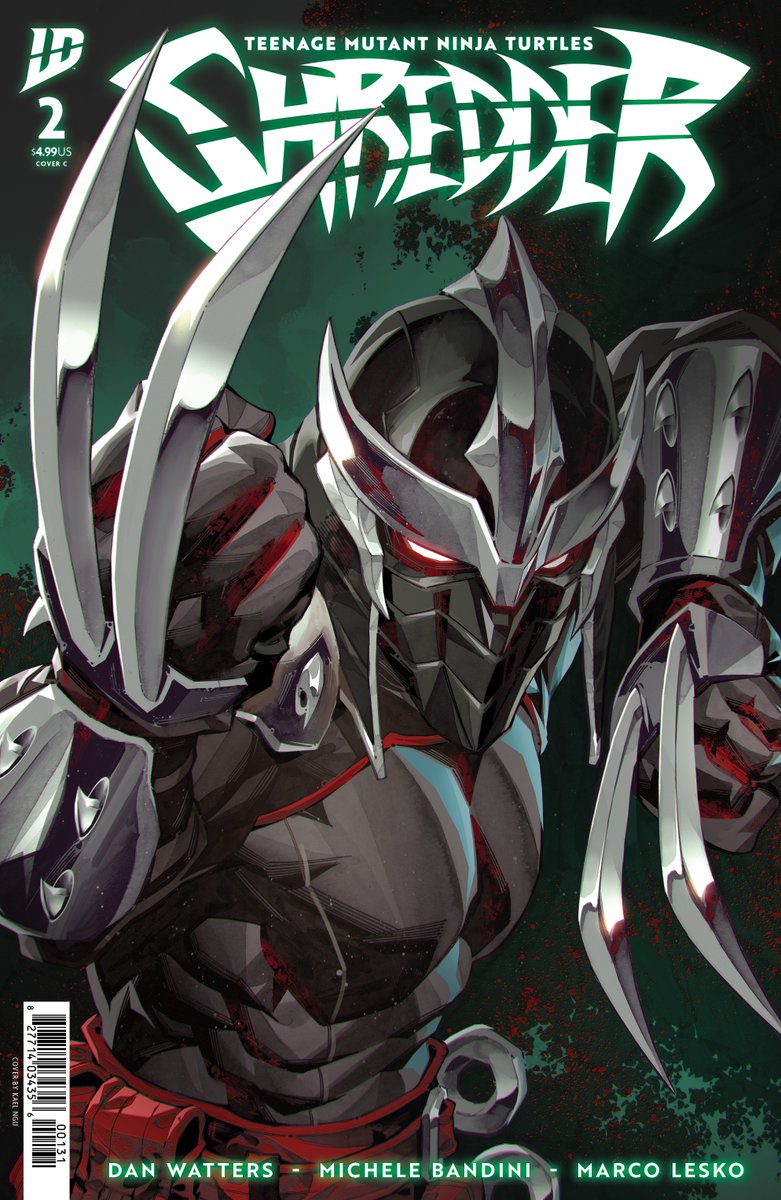 IDWPublishing's tweet image. Shredder descends into #NewYork’s underworld to meet with a crimelord who’s achieved mythical status in Shredder’s long absence.

But the mysterious boss sees little reason to help the Shredder... big mistake.

Preorder #TeenageMutantNinjaTurtles: #Shredder #2 at LCS!

#TMNT