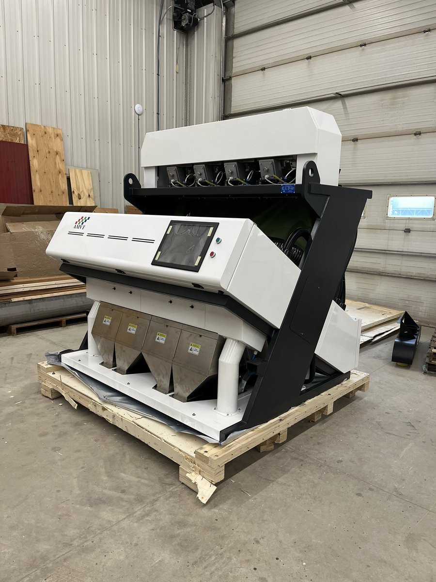 Seed cleaning just got a lot easier and perhaps better. 
Also much less roguing! 😅