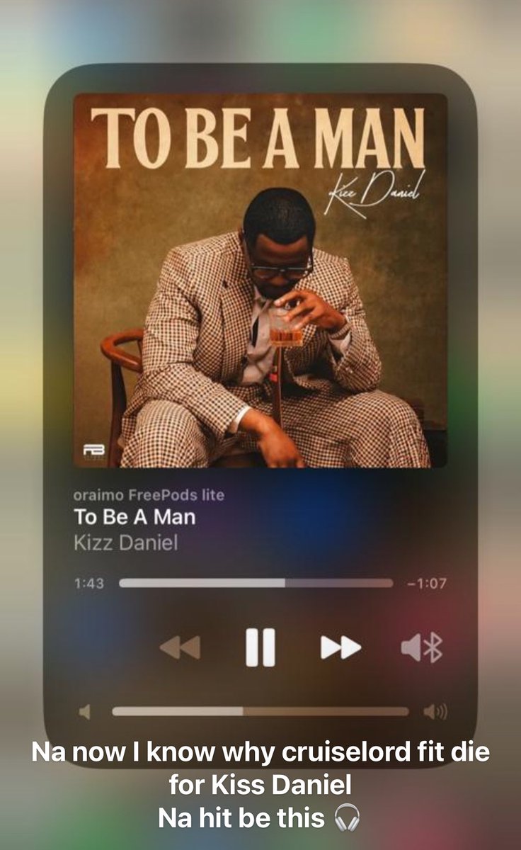 All men can definitely relate to Kizz Daniel lyrics on this song fr 🤧