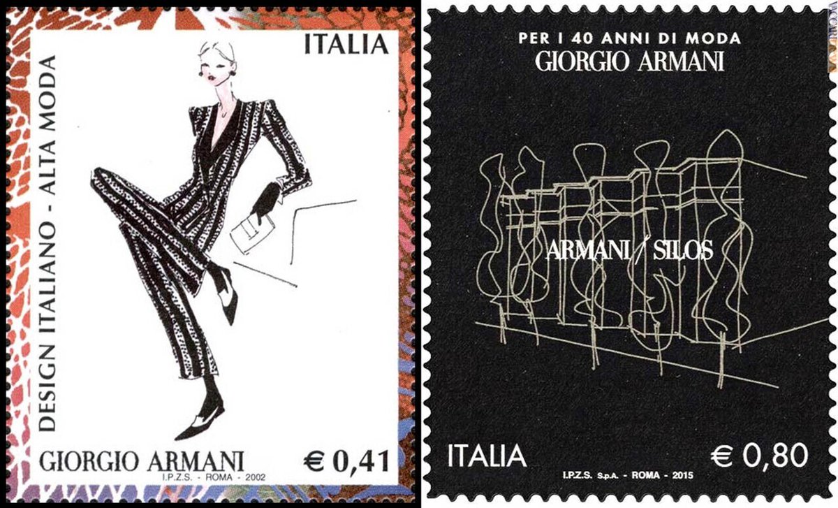 Vaccarinews's tweet photo. Morto oggi lo #stilista e #imprenditore #GiorgioArmani,già celebrato con due #francobolli https://t.co/G6dOoHFqqK https://t.co/jZ9WCTSVts