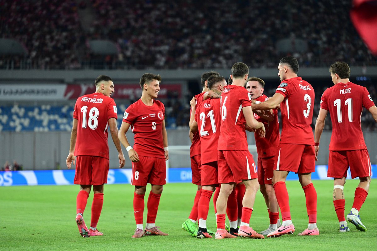 2026 FIFA Dünya Kupası Avrupa Elemeleri E Grubu ilk maçında Gürcistan’ı 3-2 mağlup ederek güzel bir başlangıç yapan A Milli Futbol Takımımızı tebrik ediyor, başarılarının devamını diliyorum.