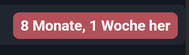 Ist schon Zeit für ein Comeback?😴