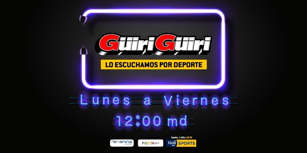 Inició el #GuiriGuiriAlAire por <a href="/TigoSports_SV/">Tigo Sports</a>, <a href="/Femenina1025/">Radio Femenina</a> y <a href="/RadioFiesta1049/">Radio Fiesta 104.9</a>