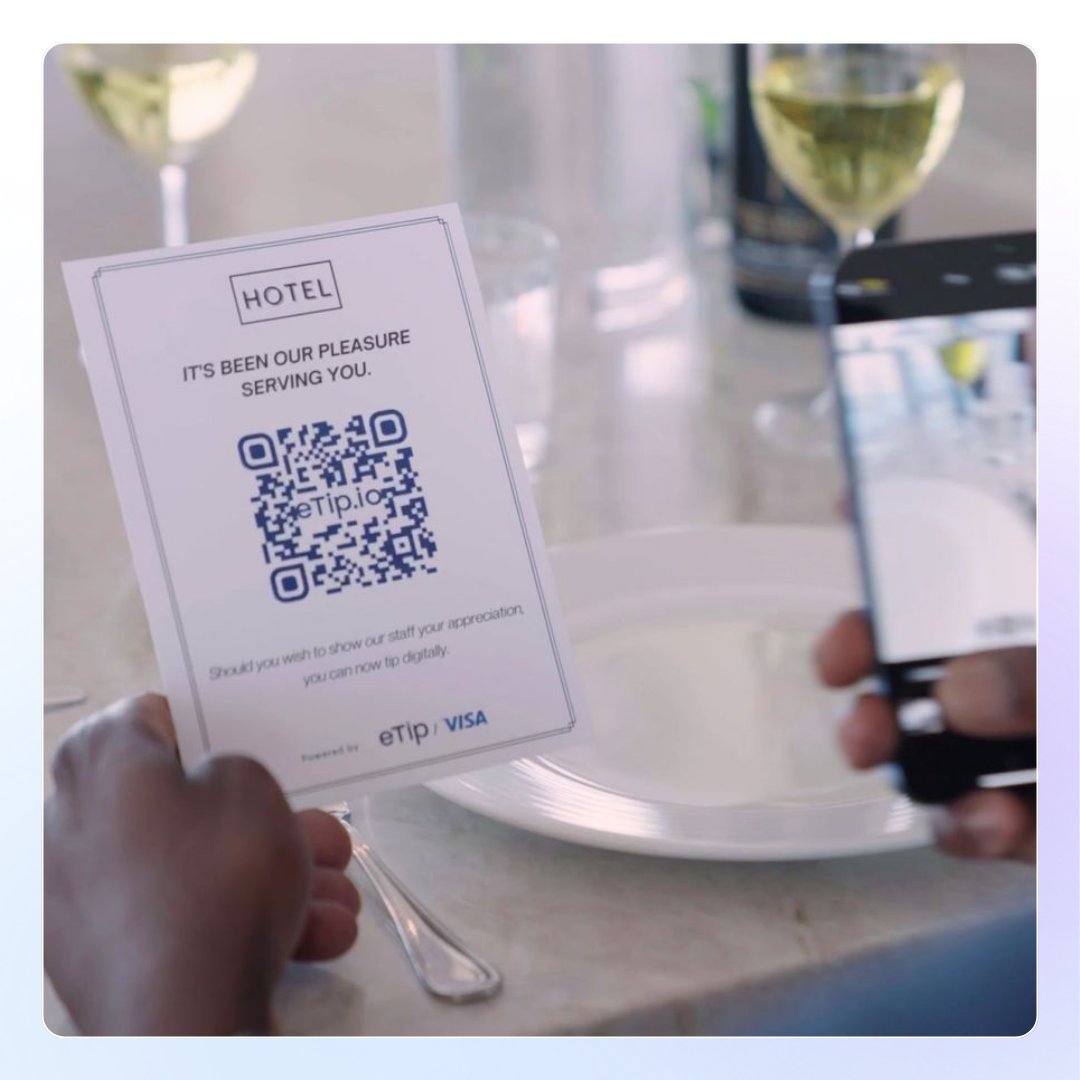 QR tipping should feel like an invitation, 𝐧𝐨𝐭 𝐚 𝐩𝐨𝐩-𝐮𝐩 𝐚𝐝. 

Keep it simple: invite (don’t insist), place at the service moment, one step, keep it discreet. 

Best spots: 🧹 nightstand, 🛎️ key-card wallet, 🚗 valet ticket, 🍽️ check presenter. 

Make gratitude easy.