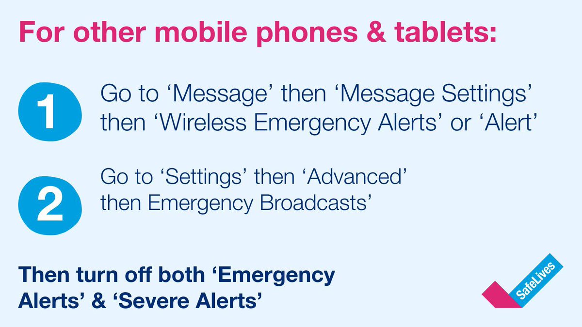 JNHanvey's tweet image. Are you or do you know a victim or someone at risk of DV? 

The next UK emergency alert test takes place at around 3pm on Sunday 7th September. A loud alert will sound on mobile phones even if they are on silent, which could put someone experiencing abuse at risk if they have a…