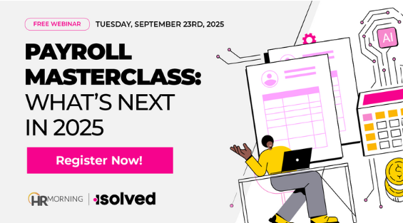 isolvedhcm's tweet photo. Did you know?
📈 80% of employees reported burnout last year
💸 Payroll is the number 1️⃣ HR activity needing improvement
🚀Strategic payroll delivers 3–6X ROI
This National #PayrollWeek, uncover payroll's untapped potential.
📅 Sept 23 | Free webinar
➡️ https://t.co/m2LnzQgSWj https://t.co/hbCItdApJd