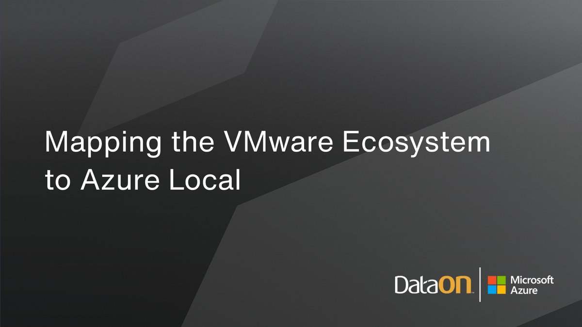 For many VMware customers considering #AzureLocal, navigating the Azure ecosystem for the first time can pose research &amp; comparison challenges. Here's a table that maps VMware components to their Azure Local counterparts. #VMbeware bit.ly/4mrqJU6