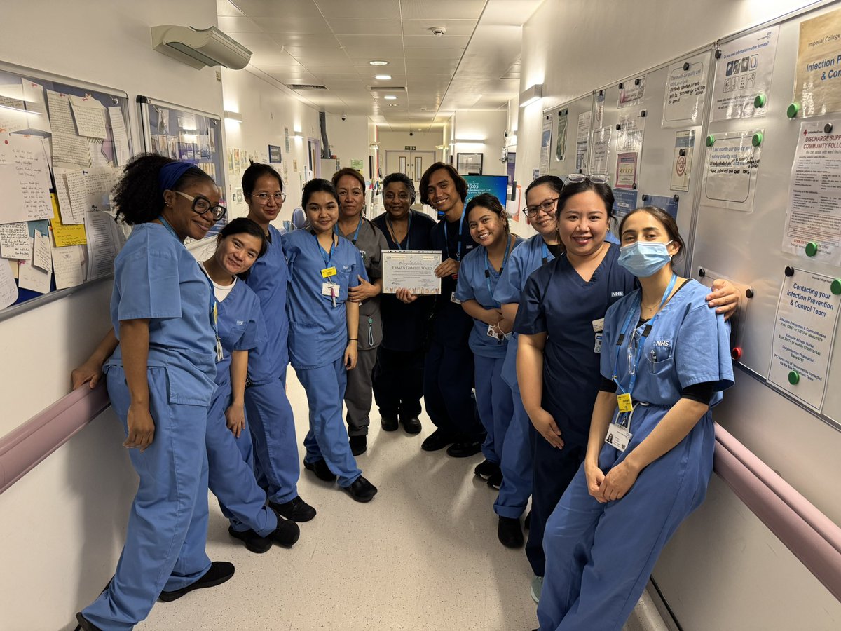 Amidst the ward's busy day, #TeamFGW were all smiles as they were surprised with a recognition for successfully adapting the Digital IV Therapy Passport of their entire senior staff. This success was also their collaborative QI Improvement led by <a href="/mfranmarie/">Fran Marie Macainan</a> and this will