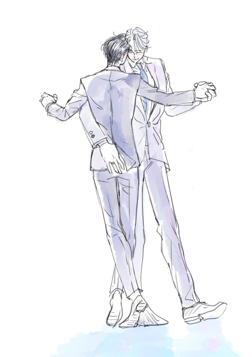 バズってたイケオジさんのお陰でｳﾞｨの脚をどれだけ長く描いても大丈夫だと知れた