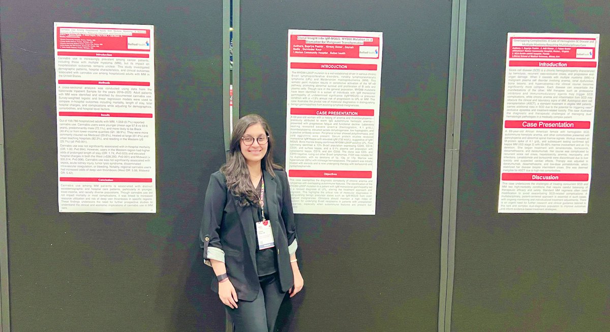 What an exciting conferences <a href="/SocietyofHemOnc/">Society of Hematologic Oncology (SOHO)</a> to showcase my work . Second SOHO in row.  And also  grateful to be selected as YIP scholar award . #SOHO2025 <a href="/IMG_Oncologists/">IMG Oncologists</a> <a href="/HemOncFellows/">Hem-Onc Fellows Network</a> <a href="/OncoAlert/">OncoAlert</a>