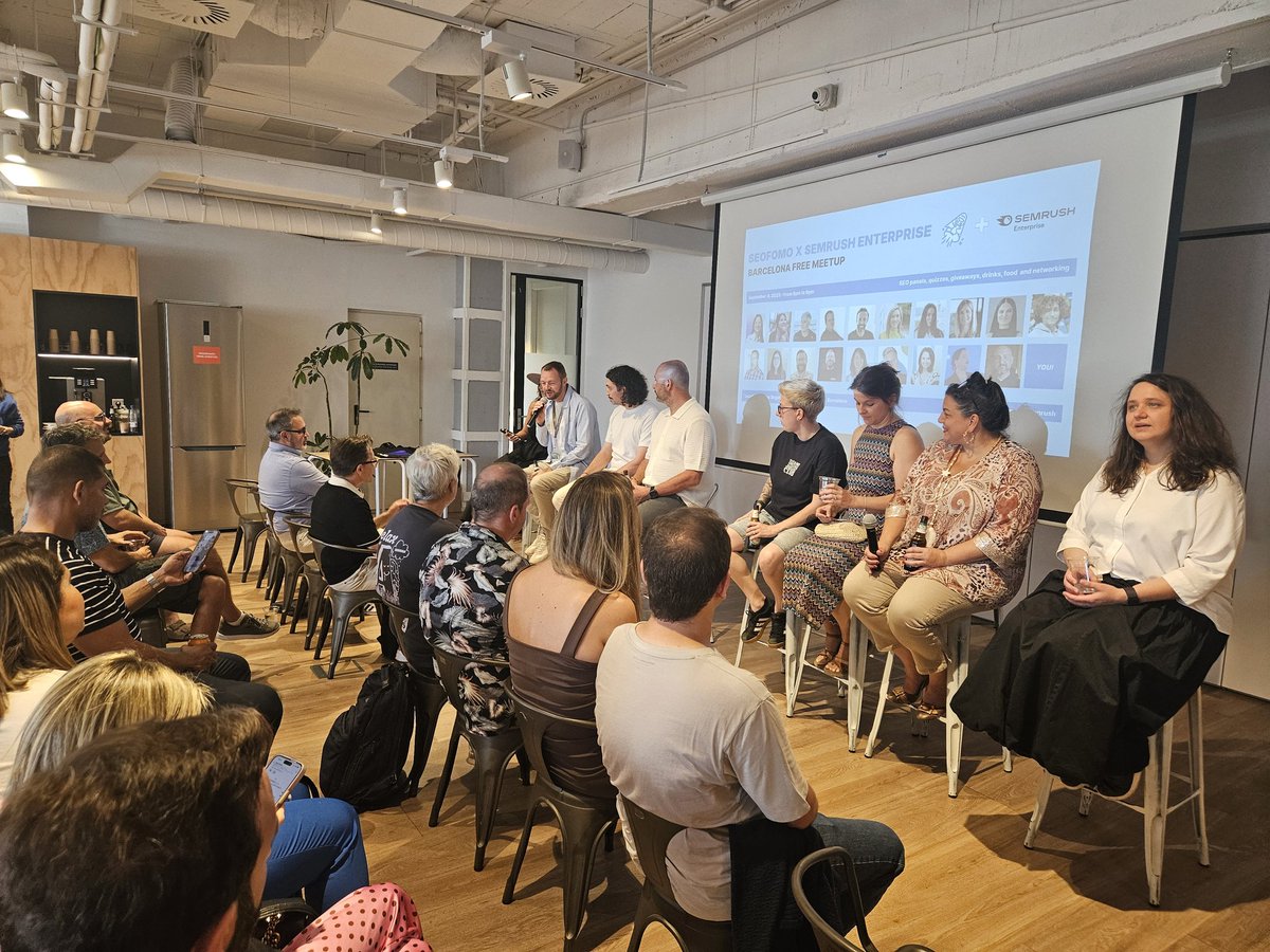 Brilliant SEOFOMOxsemrush event in Barcelona!