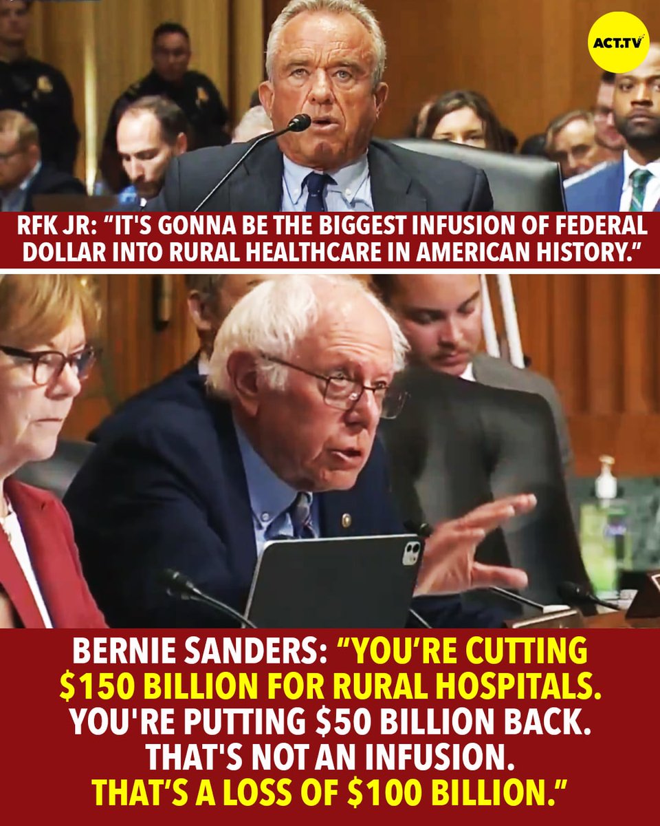 Bernie keeps it real. #RFKjr #RFKJrResign