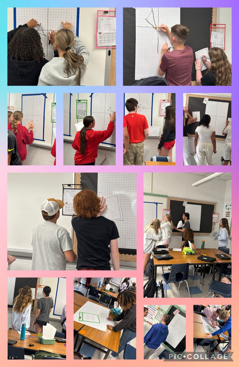 Another great day at the boards! Algebra 1- reviewing functions before their test tomorrow.  Math 8- reviewing single transformations before moving to multiple transformations.  #WeAreWentzville <a href="/APike_WMS/">Ashlee Pike</a> <a href="/WMSIndians/">WMSIndians</a>