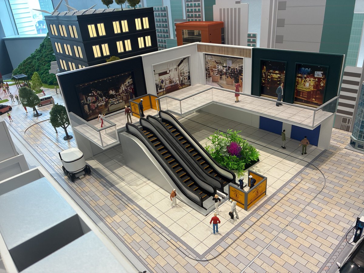 MEBS_JP_journal's tweet photo. MEBS本社にあるショールーム "M's Vision" では、当社事業を再現したミニチュア模型を展示しています！ ※ALT有

#ミニチュア模型
#MsVision https://t.co/TpPiGx3eU1