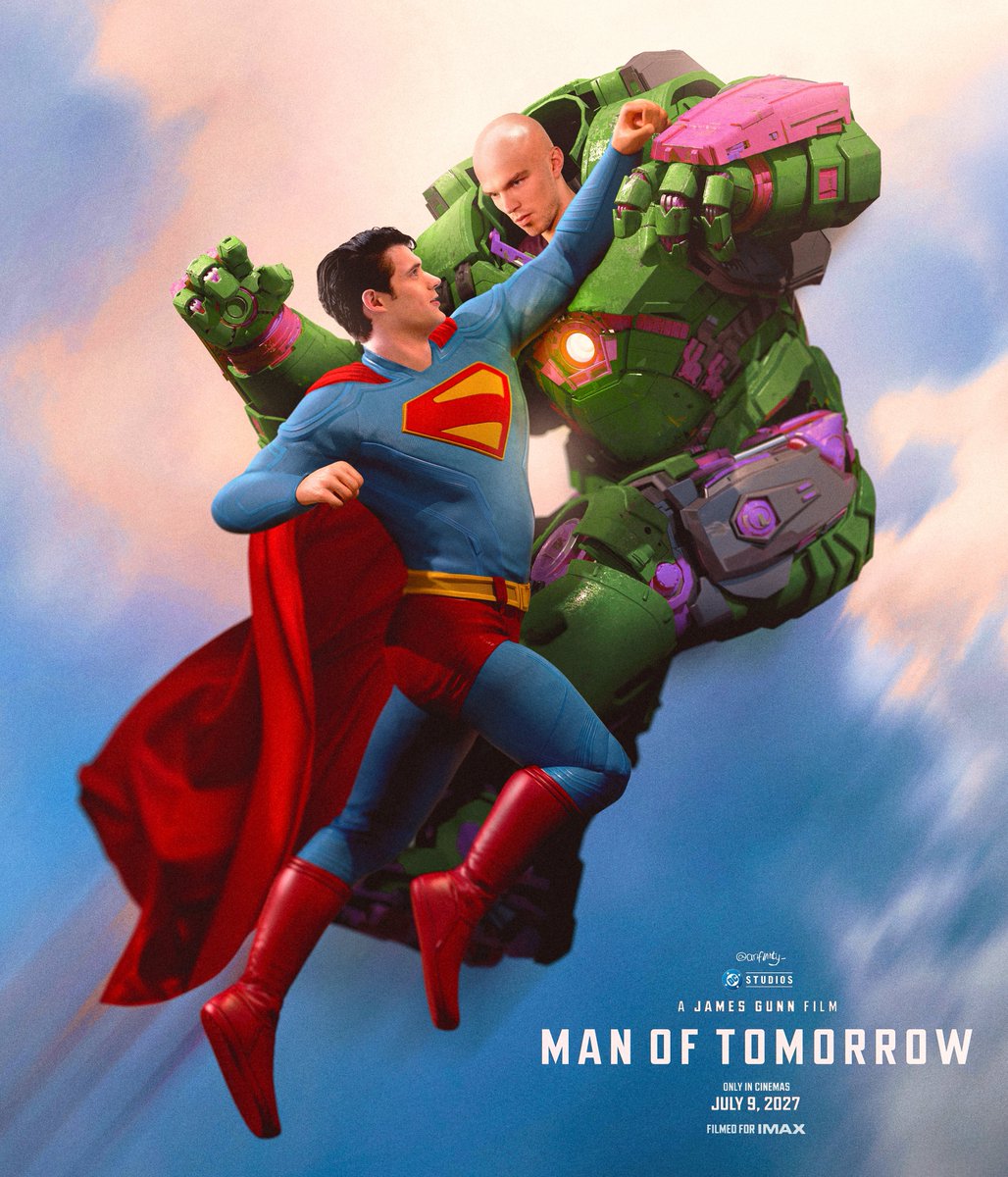 Man of Tomorrow. In cinemas July 9th, 2027. #superman #ManOfTomorrow