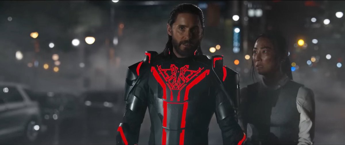 New Look at Ares "Turning Sides" It's clear he has the white suit here but they changed it red for the TV Spot.