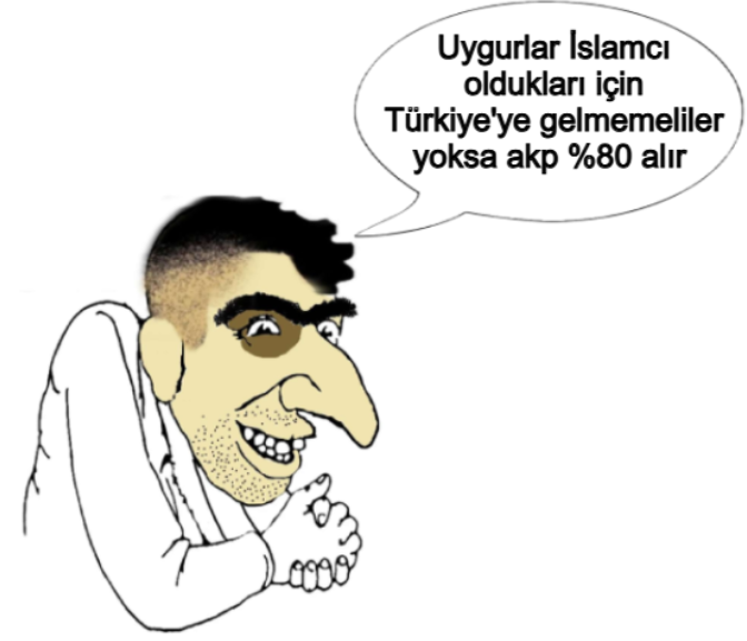 İslamcı Uygur en seküler kürtten daha üstündür.