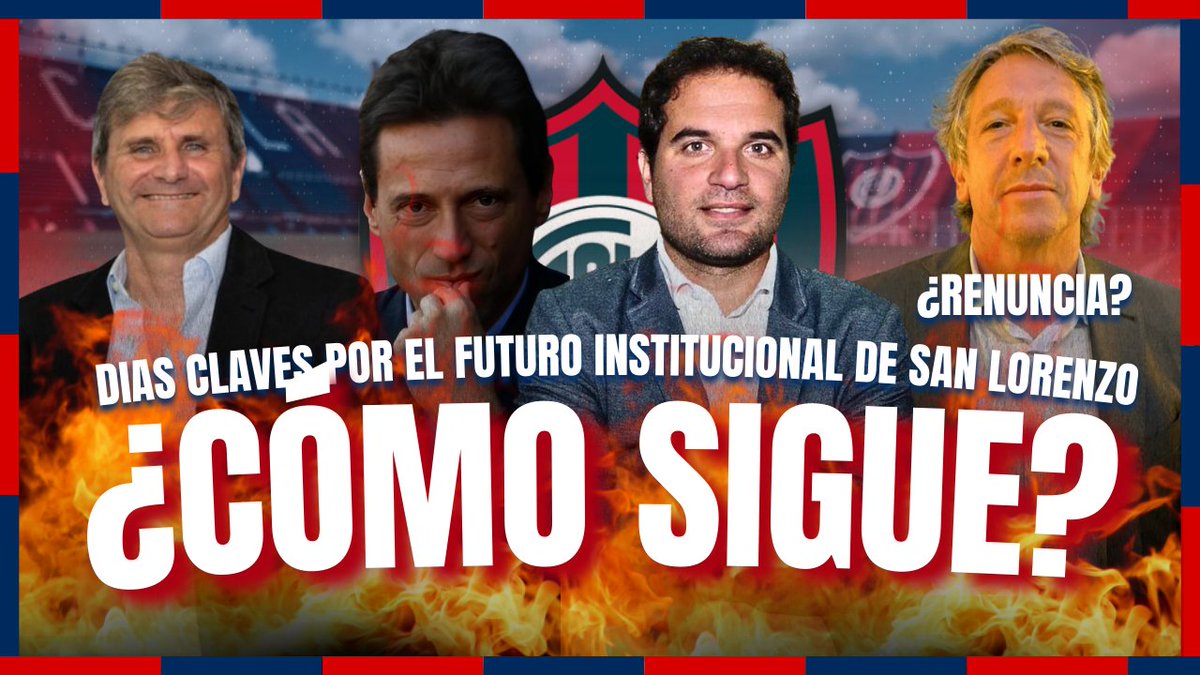 🔵🔴 Entrevista a Ulises Morales, Vicepresidente de la Asamblea, y Pedro Criscolo, miembro de <a href="/ESanlorencista/">Encuentro Sanlorencista</a>, junto a toda la información del mundo #SanLorenzo.

🎥 Mirá nuestro programa del mediodía acá: youtube.com/watch?v=peRJU0…