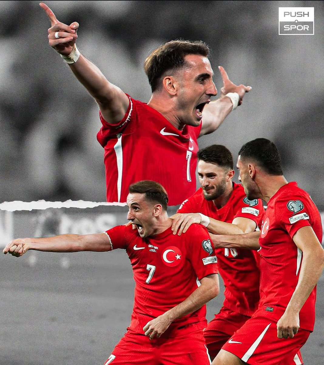 Dünya kupası elemelerinin açılış maçında A Milli takımımız Gürcistanı 3 golle mağlup etti. 🔥🔥🔥
🇹🇷 
M. Müldür 3' ⚽
K. Aktürkoğlu 🪄 41' 52' ⚽⚽ 
B.A. Yılmaz 71' 🟥
🇬🇪
Z. Davitashvili 63' ⚽
K. Kvaratskhelia 90+8' ⚽
#GEOTUR #WorldCup2026