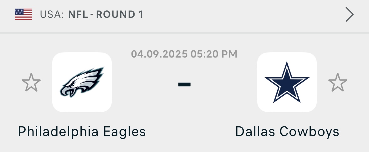 LATE NIGHT TNF 10U SUPERMAX 🏈

I'll be DMing this play to the real ones and to those that truly appreciate it. Let’s end the day with another huge winner. 

GAME: DAL vs PHI

𝗥𝗧/𝗥𝗘𝗣𝗟𝗬/𝗟𝗜𝗞𝗘 𝗧𝗛𝗜𝗦 𝗜𝗙 𝗬𝗢𝗨 𝗪𝗔𝗡𝗧 𝗜𝗧 ‼️