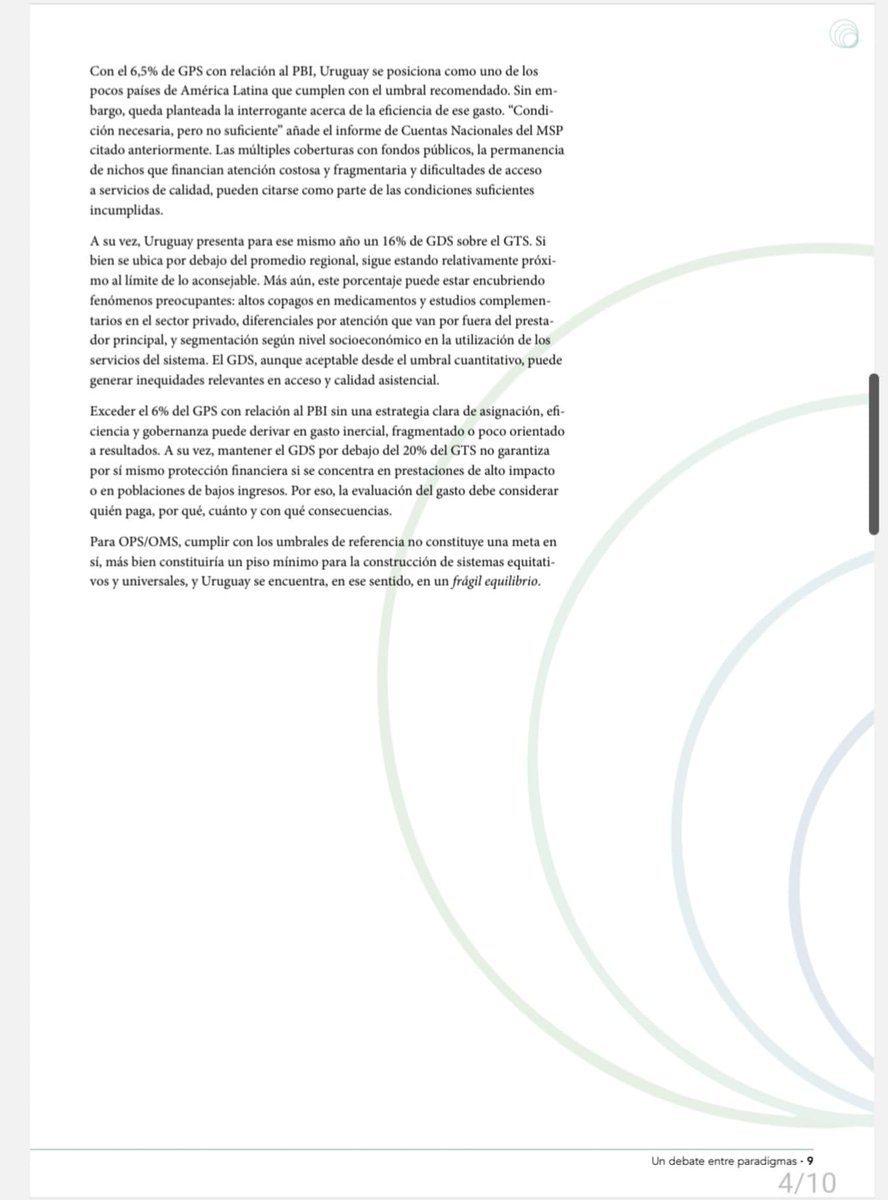 RevistaOS_uy's tweet photo. "Umbrales de gasto en salud" cómo metas positivas de política pública. Revisión del proceso y reflexión sobre su pertinencia en RevistaOS #0. https://t.co/xoaoZ7pyd3