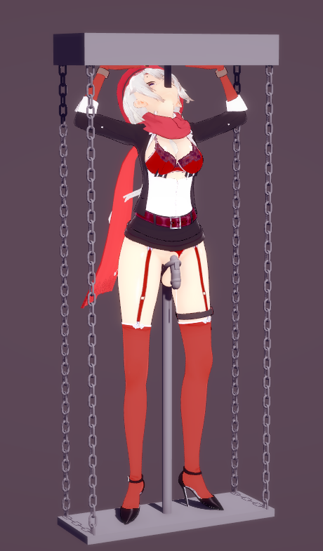 Peripherine's tweet photo. @SQTSAN That reminds me of an idea i had and made in the game Koikatsu, but never published, getting penetrated from both ends while trying to hold up a weight https://t.co/muDVtJJ5wJ