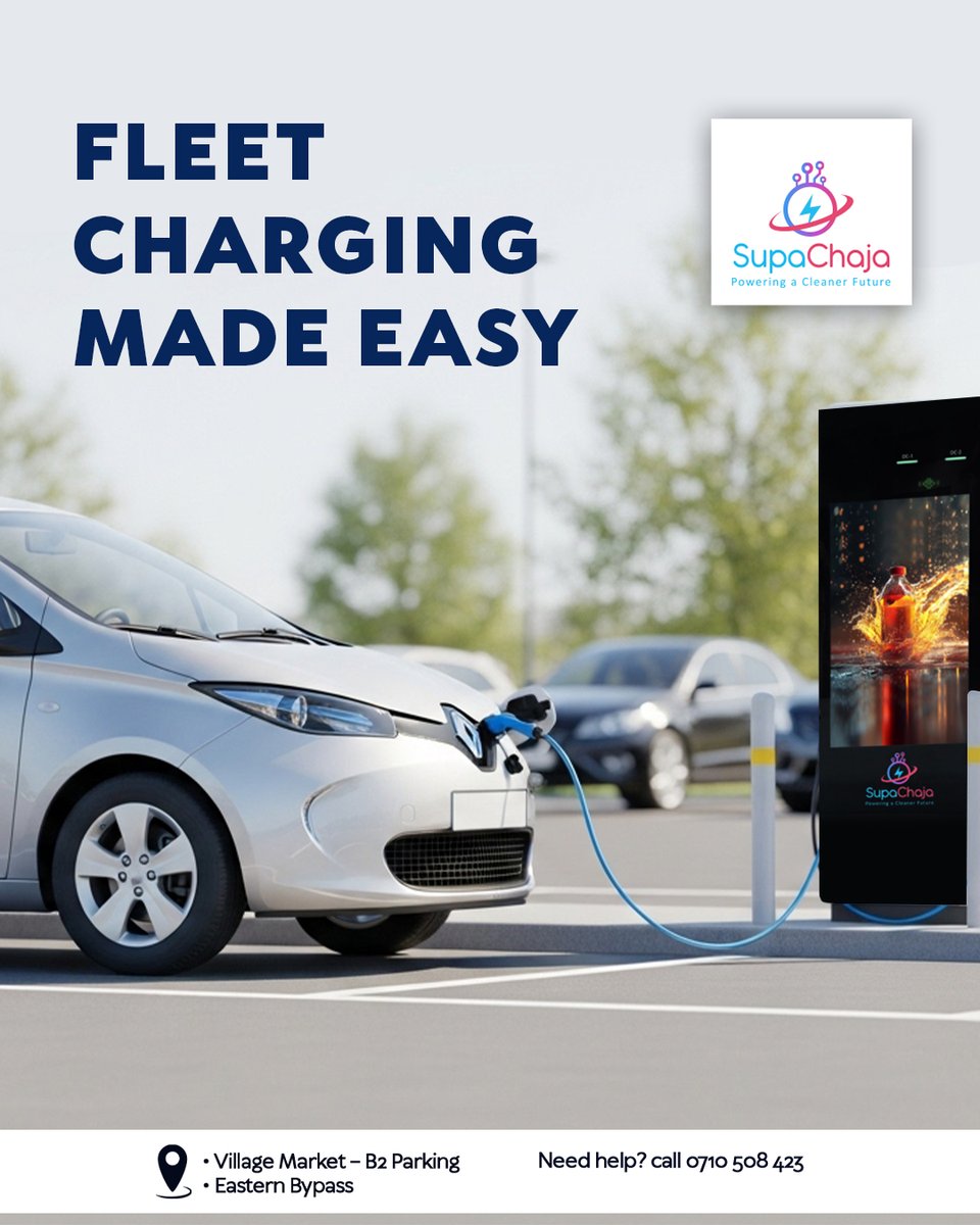 Managing an electric fleet? We make it easier.
1. Install our chargers at your HQ or depot
2. Track every session on our dashboard
3. Control usage, billing and uptime all in one place
#SupaChaja #poweringacleanerfuture
Order now supachaja.com/commercial-dc-…