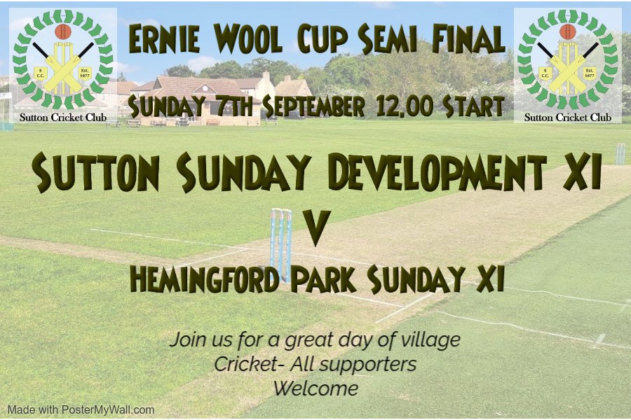 Sutton CC tweet media