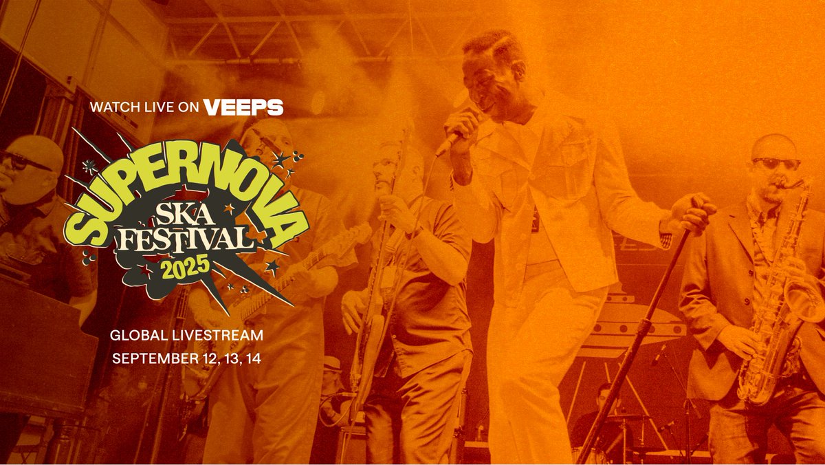 The 2025 Supernova International Ska Festival is coming to <a href="/Veeps/">Veeps</a> September 12-14! This year’s line-up includes <a href="/LessThanJake/">Less Than Jake</a>, @TheFlatliners, <a href="/bedouinsndclsh/">Bedouin Soundclash</a>, Voodoo Glow Skulls, Mustard Plug, Catch 22, @Pietasters, @DesordenPublico, The Calamatix, &amp; more. 

Get Tickets: