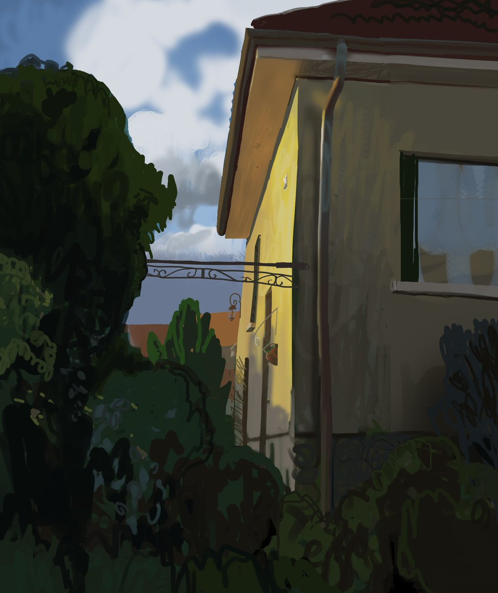 50% painting 50% fighting mosquitoes