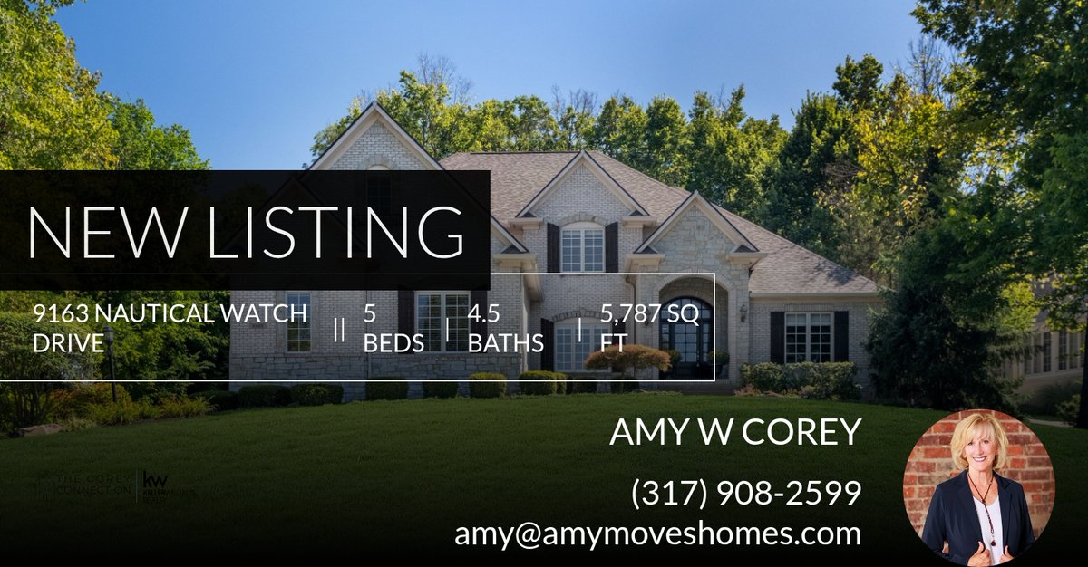 AmyWCorey's tweet image. 📍 New Listing 📍 Take a look at this fantastic new property that just hit the market located at 9163 Nautical Watch Drive in Indianapolis. Reach out here or at (317) 908-2599 for more information

Amy W. Corey
The Corey Conne... homeforsale.at/9163_NAUTICAL_…