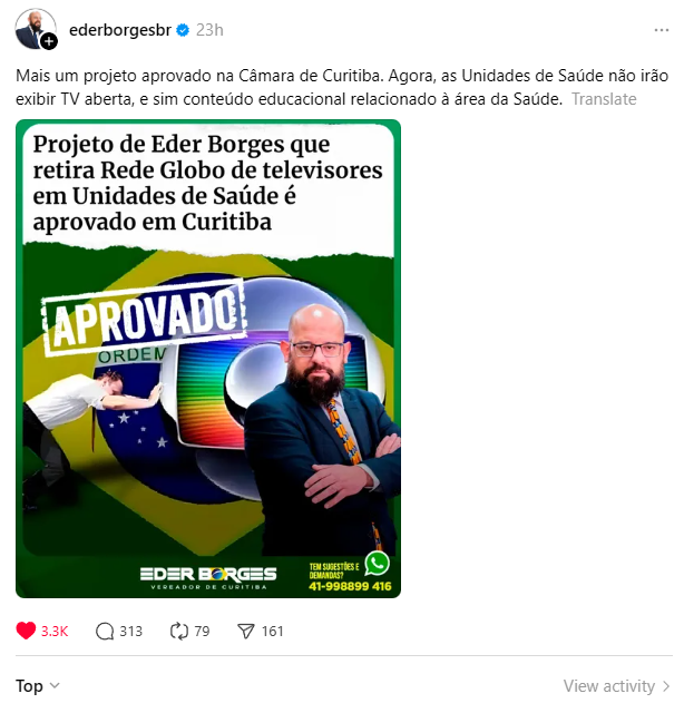 HermogenesTav_'s tweet photo. Merece destaque Internacional !!!

https://t.co/tdH1sbjYHU https://t.co/yveEq0xJ4E