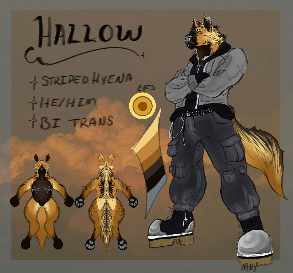 MaybeYeen's tweet photo. Custom made for a user on discord! ✨️ 

Really enjoyed drawing and designing him! 
#Furry #furryartist #digitalart #furryartists https://t.co/wpFgvAWU7D
