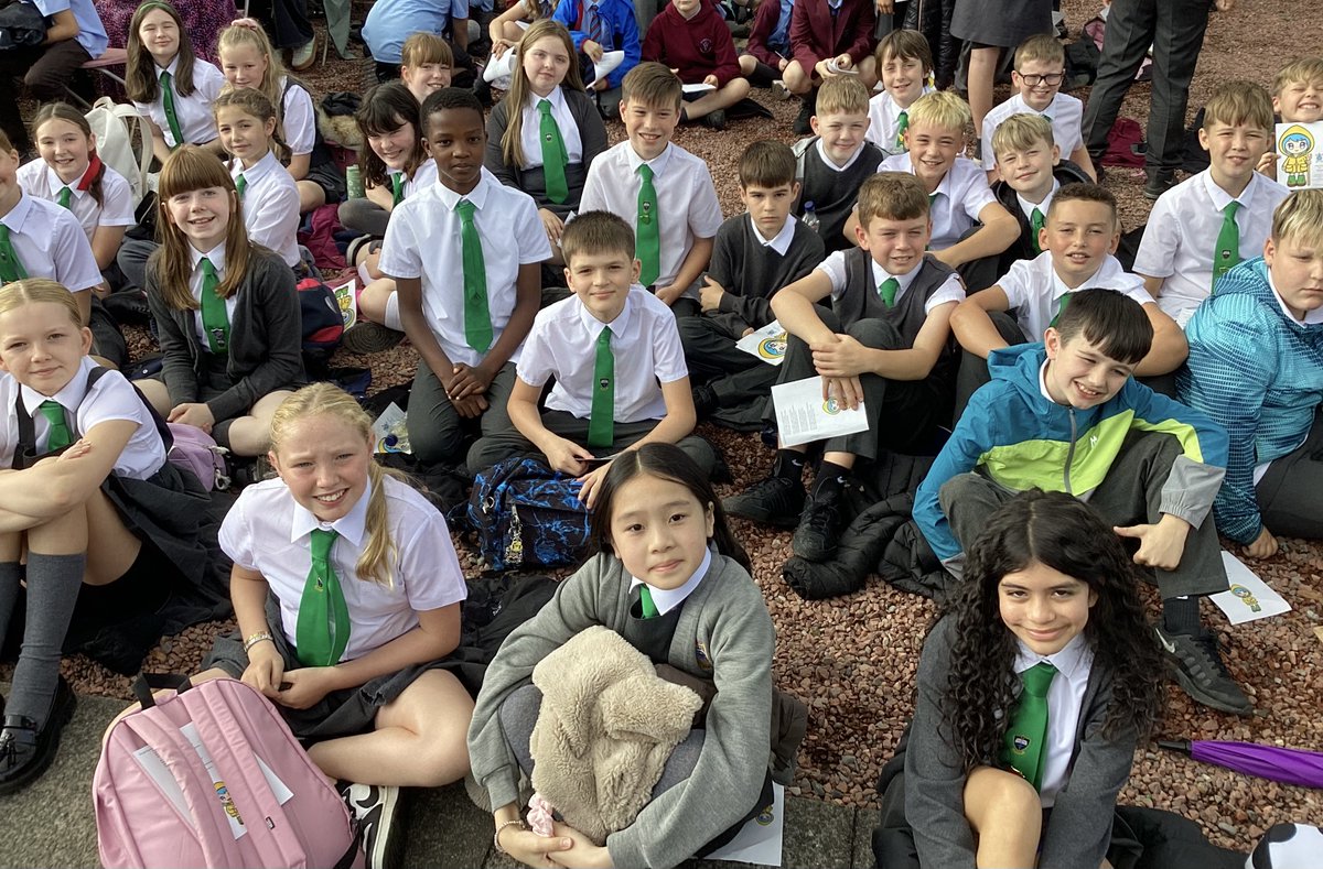 P7 enjoyed the Jubilee Mass today <a href="/CarfinGrotto/">Carfin Grotto</a> with <a href="/rcmotherwell/">Motherwell Diocese</a> along with P7 pupils across the Diocese. <a href="/FrKane/">Fr. Michael J Kane</a> #faithvalues