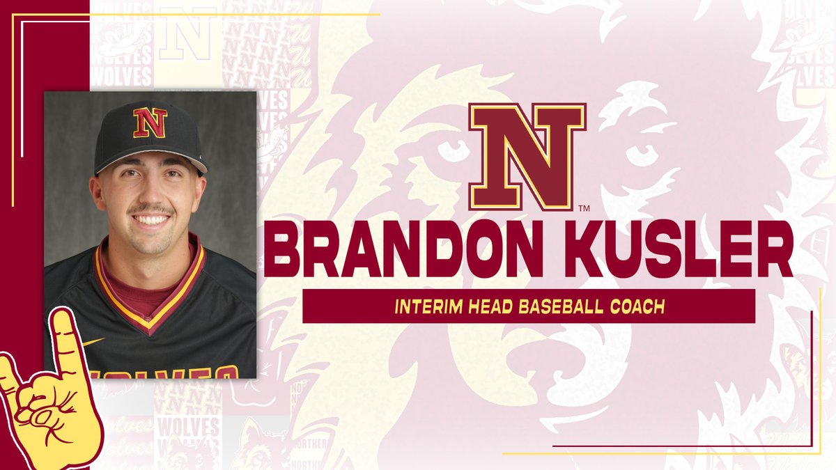 .<a href="/NSUWOLVES_BS/">Northern State Baseball</a> | BRANDON KUSLER APPOINTED TO INTERIM HEAD BASEBALL COACH POSITION

#GoWolves🐺 | #maroonNgold🐾

READ MORE ⬇️
nsuwolves.com/news/2025/9/4/…