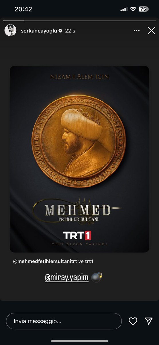 #SerkanCayoglu #MehmedFetihlerSultanı ❤️❤️❤️