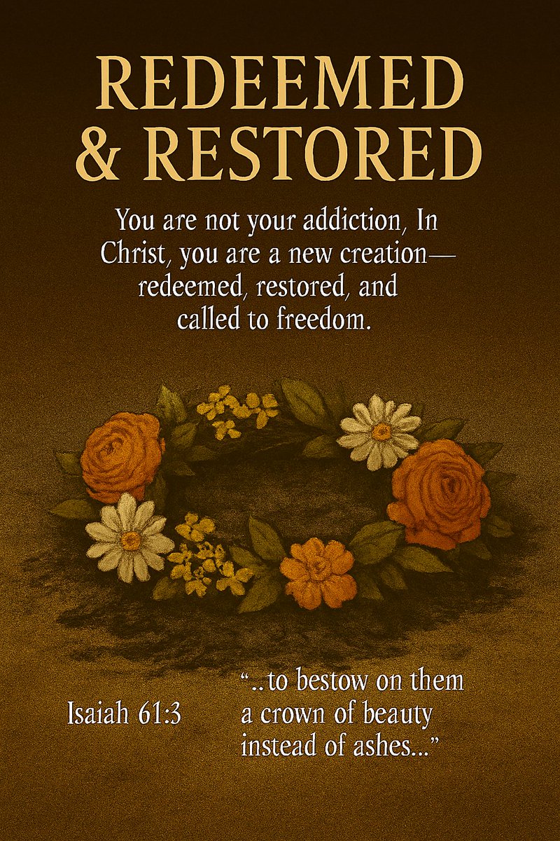 jjdreamleader_x's tweet image. Sex addiction is more than a behavioral issue it’s a spiritual cry for healing. 
 
You are not alone. You are not beyond redemption. In Christ, healing is possible.

#BiblicalHealing #GraceOverShame #SexualPurity #FaithRecovery #IdentityInChrist #FreedomInJesus #ChristianHealing