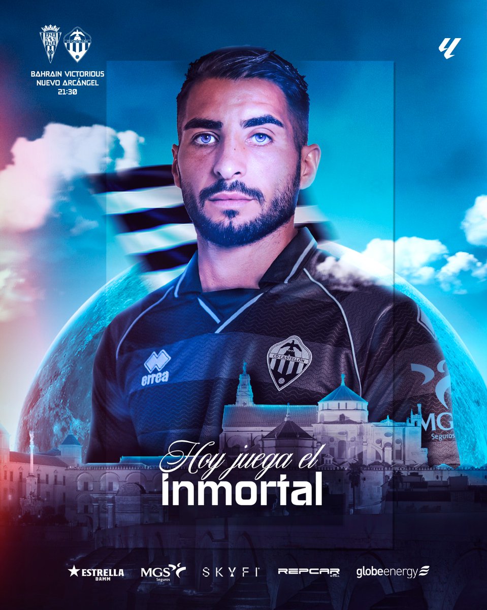 ⚽ DIA DE PARTIT / MATCHDAY ⚽ 

🤍🖤 A PER LA PRIMERA VICTORIA 🤍🖤 

🆚 <a href="/CordobaCF_ofi/">Córdoba CF</a> 
🏟 Bahrain Victorious Nuevo Arcángel
🗓 5 de setembre 
⌚ 21:30 h 

#CórdobaCastellón
#PPO👂