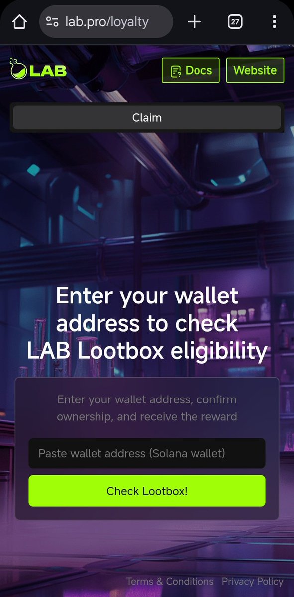 if you have been a consistent user of <a href="/LABtrade_/">LAB</a> 

go and check your loyalty lootboxes in the official tweet below 🔻