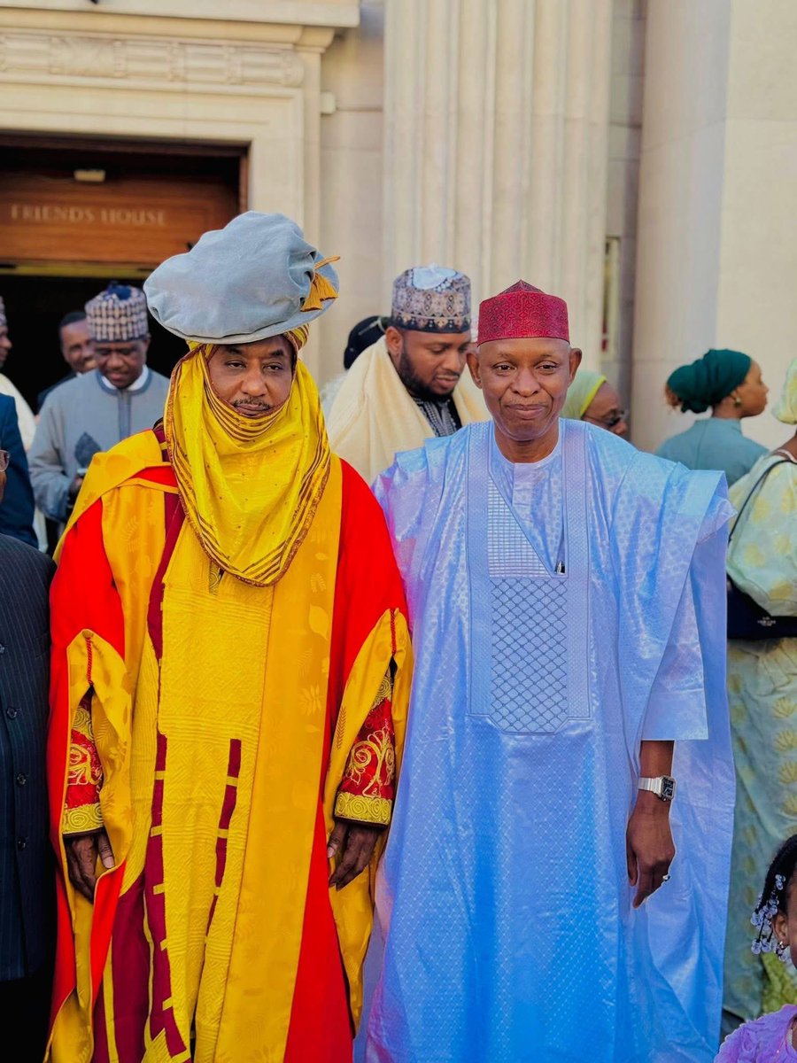 Gov. <a href="/Kyusufabba/">Abba Kabir Yusuf</a> in London for Emir Muhammadu Sunusi’s PhD graduation ceremony