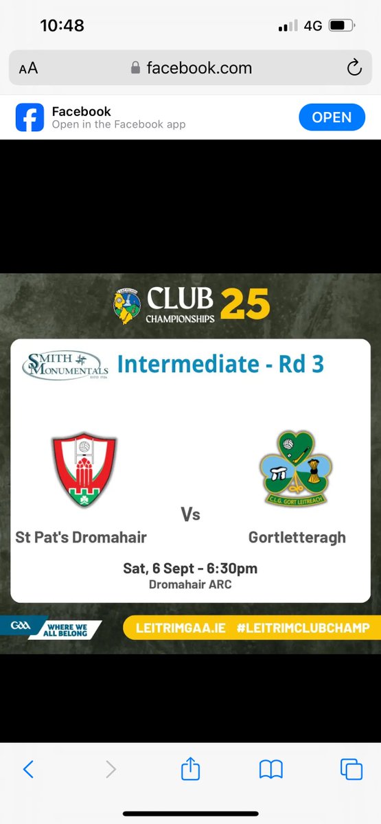 Gortletteragh GAA tweet media