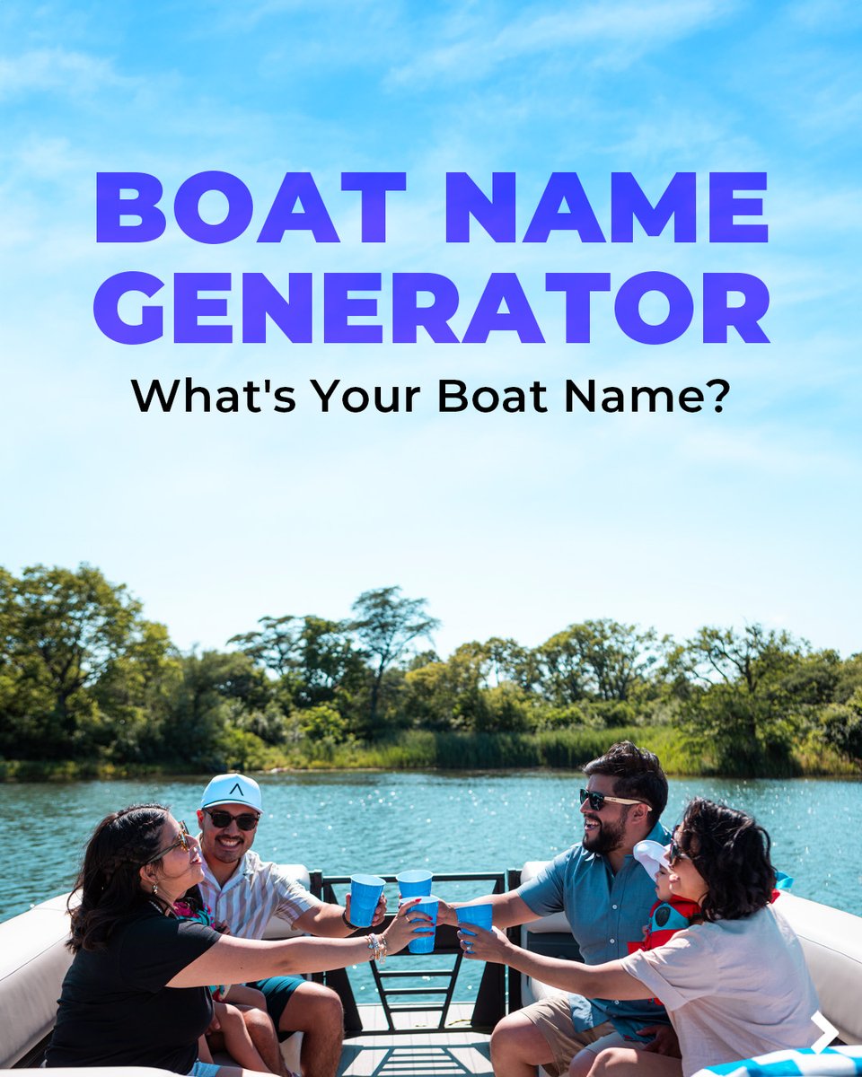 DB_Canada's tweet image. What's your boat name? 👀 🛥️ Drop it in the comments below👇 #BoatName #BoatNames #FunnyBoatNames #DiscoverBoatingCanada