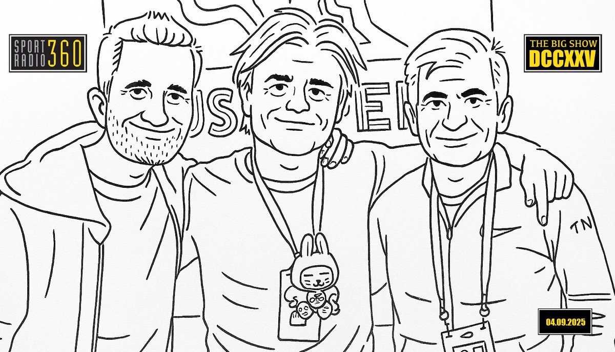 BIG SHOW 725 ... mit viel Freude und <a href="/belleamball/">Klaus Bellstedt</a> <a href="/timtimmsen/">Tim Timmsen</a> <a href="/MKonrad40/">Martin Konrad</a> Oliver Faßnacht <a href="/FranzBuechner/">Franz Büchner</a> <a href="/stefan_ehlen/">Stefan Ehlen</a> <a href="/SID_Leuchte/">Christoph Leuchtenberg (SID)</a> <a href="/KayserLive/">Sebastian Kayser</a> Thomas Hahn, Schampus und <a href="/Sky_PaulH/">Paul Häuser</a> ... sportradio360.de/the-big-show-d…