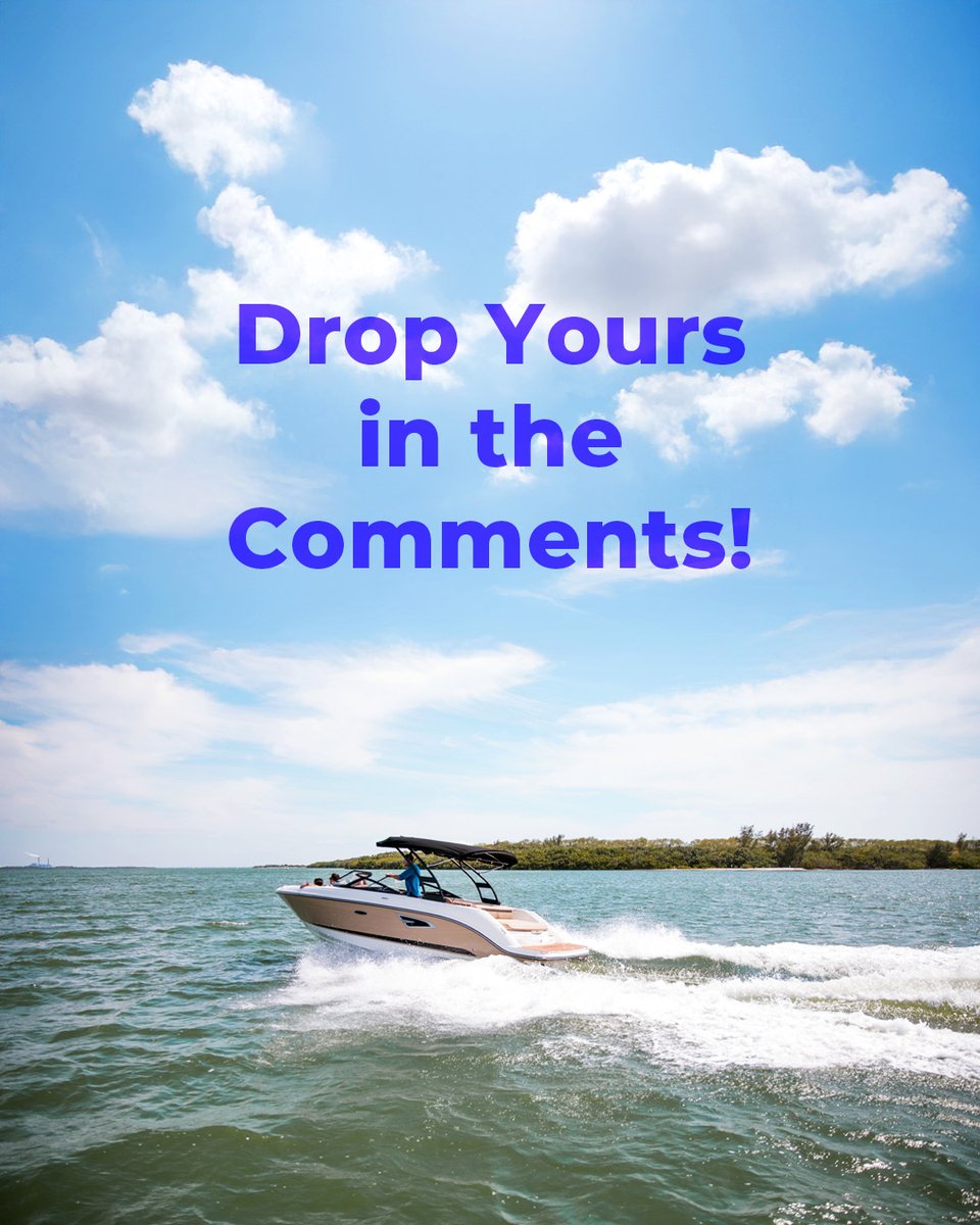 DB_Canada's tweet image. What's your boat name? 👀 🛥️ Drop it in the comments below👇 #BoatName #BoatNames #FunnyBoatNames #DiscoverBoatingCanada