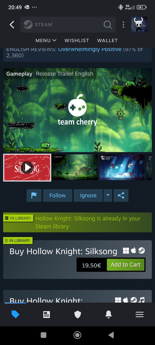 ¿Lo tenemos? Lo tenemos. #Silksong