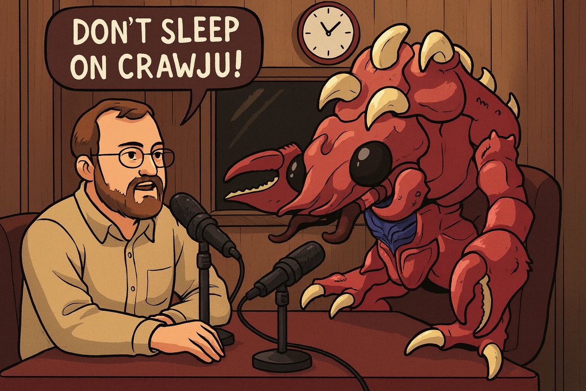 Jer_Crypt0's tweet photo. @Fityeth $Crawju is coded even @IOHK_Charles knows it https://t.co/NPklhFYjK2